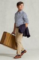 Дитяча бавовняна сорочка Polo Ralph Lauren темно-синій 323862260002