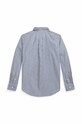 Хлопчик Дитяча бавовняна сорочка Polo Ralph Lauren 323862260002 темно-синій
