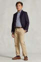 Дитяча бавовняна сорочка Polo Ralph Lauren 323862260002 темно-синій