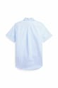 Παιδικό βαμβακερό πουκάμισο Polo Ralph Lauren 323865274005 μπλε SS23