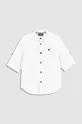 λευκό Παιδικό πουκάμισο από λινό μείγμα Coccodrillo Για αγόρια