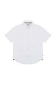 Детская хлопковая рубашка BOSS casual белый J25O36.114.150
