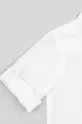 λευκό Παιδικό πουκάμισο από λινό μείγμα zippy
