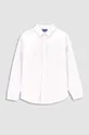 λευκό Παιδικό βαμβακερό πουκάμισο Coccodrillo Για αγόρια