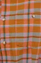 Bombažna srajca Lee oranžna