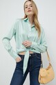 Guess camasa lung verde W3RH04.WF520