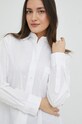 Bavlnená košeľa Tommy Hilfiger biela WW0WW35724.PPYX