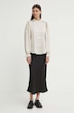 Košeľa Bruuns Bazaar Acacia Fria BBW3195 béžová SS24