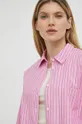 ροζ Βαμβακερό πουκάμισο Samsoe Samsoe
