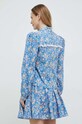 Bombažna bluza Custommade Diem modra 999376266