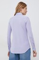Odzież Polo Ralph Lauren koszula bawełniana 211664427 fioletowy