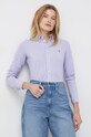 Polo Ralph Lauren koszula bawełniana fioletowy 211664427
