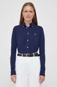 Polo Ralph Lauren koszula bawełniana granatowy 211664427