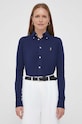 Polo Ralph Lauren koszula bawełniana granatowy 211664427