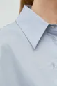 Хлопковая рубашка Herskind голубой