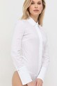 Odzież Patrizia Pepe body CC0355.A01 biały