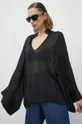 чёрный Блузка с примесью шерсти By Malene Birger Lomaria