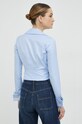 Îmbrăcăminte Elisabetta Franchi camasa din bumbac CA03231E2 albastru
