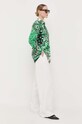 Red Valentino camasa din bumbac 2R0ABL456SM verde SS23