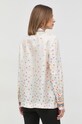 Odzież Red Valentino bluzka jedwabna 2R3ABL056PP beżowy