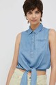 Pepe Jeans bluza albastru PL304497.000