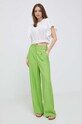 Памучна риза Pepe Jeans Prunela PL304490.800 бял SS23