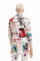Odzież Desigual koszula bawełniana 23SWCW24 biały