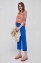 Рубашка Sisley 5KINLQ025.62N розовый SS23