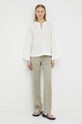 By Malene Birger bluzka bawełniana Kamill Q71873009 beżowy SS23