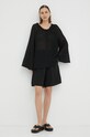 By Malene Birger bluzka Q71587001 czarny SS23