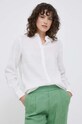 United Colors of Benetton camasa de in alb 5BMLDQ02U.101