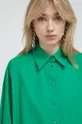 zelená Bavlněné tričko HUGO