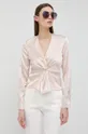 рожевий Шовкова блузка Pinko Жіночий