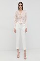 Pinko bluzka jedwabna 100108.ZR64 różowy SS23
