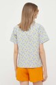 Одежда Хлопковая рубашка United Colors of Benetton 5ULPDQ03U.73Y голубой
