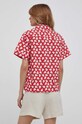 Oblačila Bombažna srajca United Colors of Benetton 5ULPDQ03U.74A rdeča