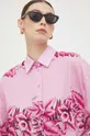Bombažna srajca Pinko Ženski