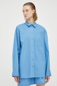 Herskind camasa din bumbac Henriette 4704610 albastru SS23