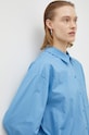 Herskind koszula bawełniana Henriette 4704610 niebieski