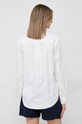 Ρούχα Βαμβακερό πουκάμισο Tommy Hilfiger WW0WW37989.PPYX λευκό