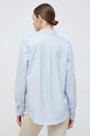 Βαμβακερό πουκάμισο Tommy Hilfiger μπλε WW0WW37989.PPYX