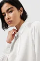 Košulja s primjesom svile AllSaints  65% Viskoza EcoVero, 35% Svila