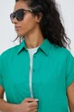 Lanena košulja Lauren Ralph Lauren zelena 200699152