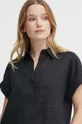 črna Lanena srajca Lauren Ralph Lauren