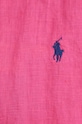 Πουκάμισο από λινό Polo Ralph Lauren 211920516 ροζ