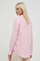 Polo Ralph Lauren koszula lniana różowy 211920516