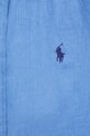Polo Ralph Lauren koszula lniana 211920516 niebieski