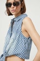 Рубашка Guess Originals голубой W3GH00WFFH0