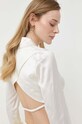 Πουκάμισο Patrizia Pepe slim λευκό 2C1479.A644