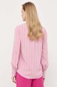 Oblačila Srajca s primesjo svile Patrizia Pepe 2C1492.A261 roza